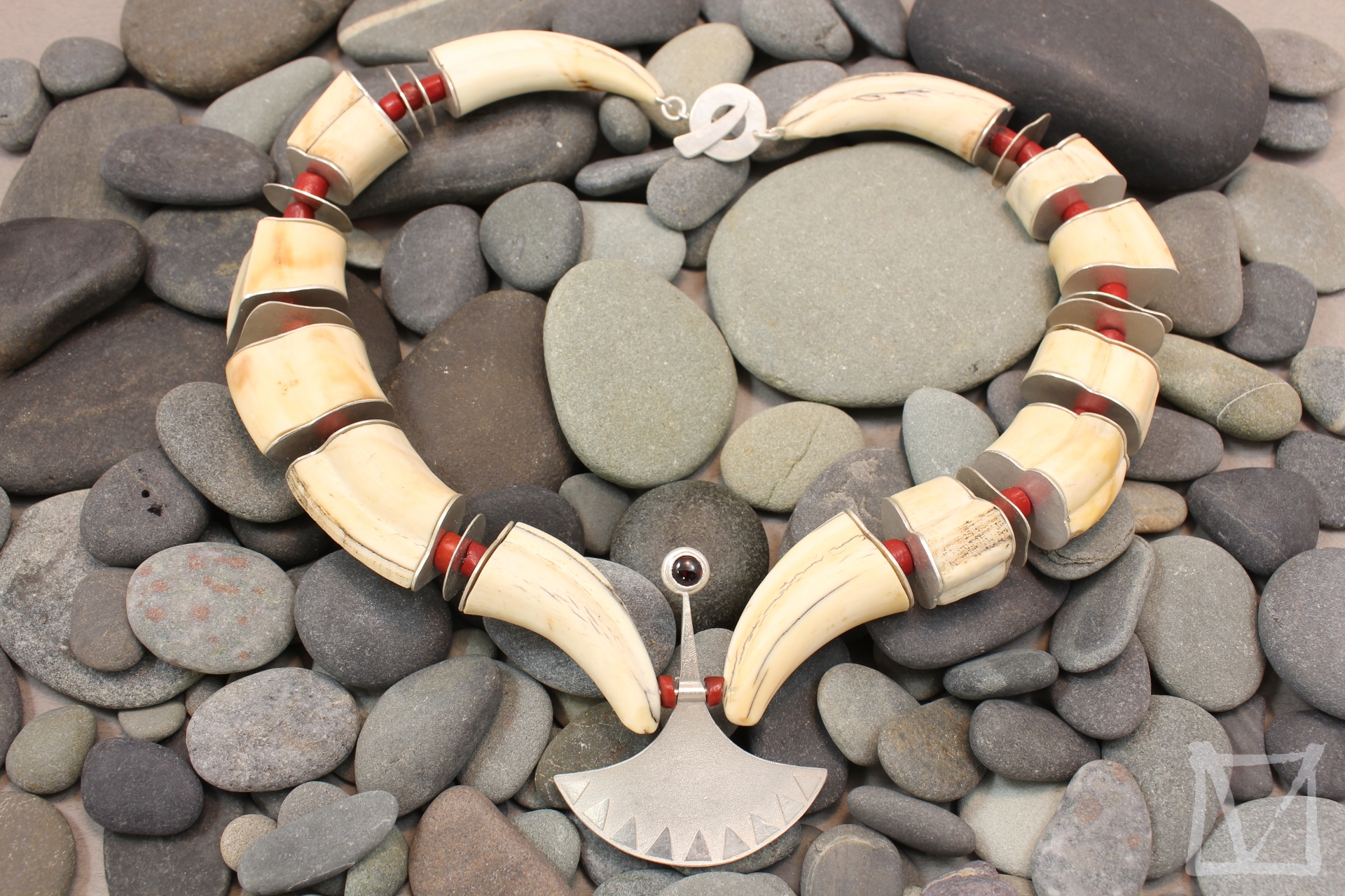 warthog tooth necklace